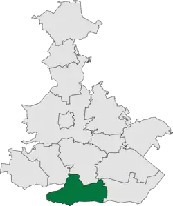 Location within the county