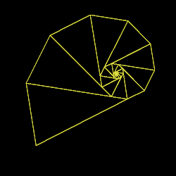 The acute golden triangle is the gnomon of an octagon.