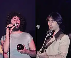Kevin Godley (left) and Lol Creme