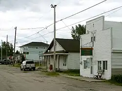 Main street in Gogama