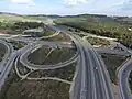 Golani interchange, January 2019