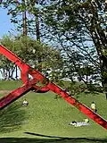 Molecule by Mark di Suvero.