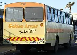 A now-defunct fleet vehicle, showing the company's old livery​​‌