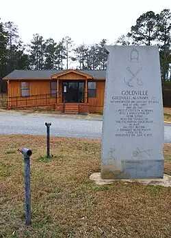 Goldville sign