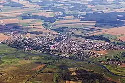 Birdseye view of Goniądz