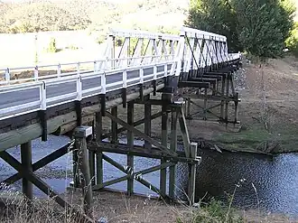 Bridge across Goodradigbee River at Wee Jasper