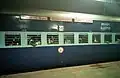 Sleeper coach of the train
