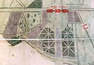 Garden plan (1768)