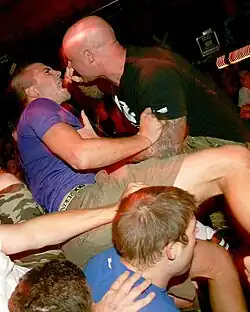 Gorilla Biscuits performing live in 2006