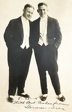 Eddie and Billy Gorman, 1915