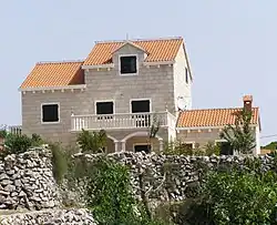 A house in Gornji Humac, Brac, Croatia