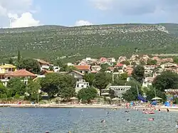 Gornji Karin village at Karin Sea, Zadar County, Croatia