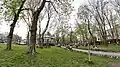 The spring in the garden