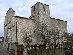 The church in Gourvillette
