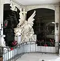 Angel on the Insam-Prinot family tomb, Ortisei graveyard