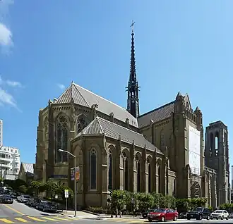 Grace Cathedral in San Francisco (1928–1964)