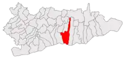 Location in Călărași County