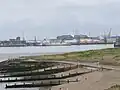 The mouth of the Medway, looking from Grain to Sheerness.
