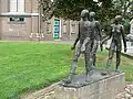 Pieterpad walkers, sculpture by Nelleke Allersma&nbsp;[nl]