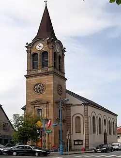 The Lutheran church in Grand-Charmont