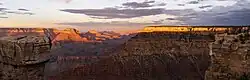 Grand Canyon South Rim at Sunset.