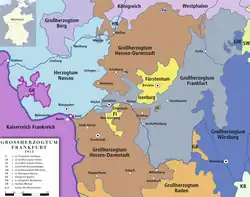 The Grand Duchy of Frankfurt 1810-1813