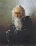 Grandfather Vlas. by Rafail Sergeevich Levitsky. (1895) The Chuvash State Art Museum, Chuvashia Republic