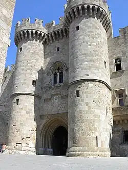 Palace of the Grand Master of the Knights, in Rhodes island–