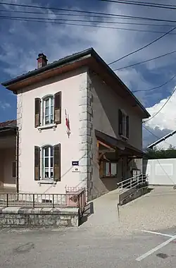 The town hall in Granges-Narboz