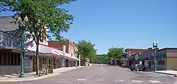 Prentice Street in downtown Granite Falls