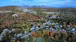 Graniteville, VT, from the southwest