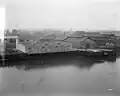 Northwest Granville Island in 1922. Many of the buildings shown here are still standing as of 2006.