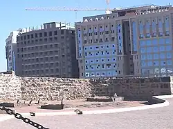 The imam's destroyed gravesite in the al-Baqi Cemetery in the present