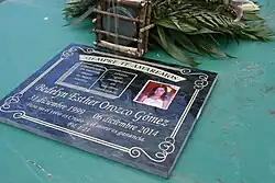 The grave of Bedelyn Esther Orozco Gomez, the girl lynched.