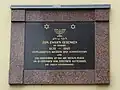 Commemorative plaque