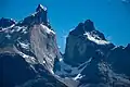Cuerno Principal (left) and Cuerno East (right)