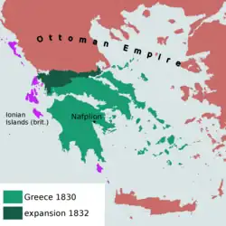 Location of Hellenic Republic