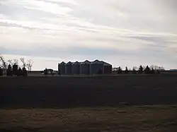 Grain elevators at Greenview