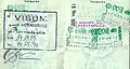 Stamps from the Brandenburg Gate and Potsdamer Platz crossings, as well as the Friedrichstraße railway station crossing and Friedrichstraße crossing, which is better known as Checkpoint Charlie