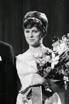 Grethe Ingmann at the Dansk Melodi Grand Prix, 1963