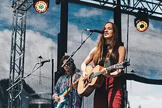 Gretta Ray at St Kilda Festival in 2017