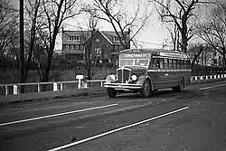 Image 190A Greyhound bus in 1939. (from Intercity bus service)
