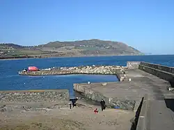 South side of Bray Head, viewed from the old Greystones harbour
