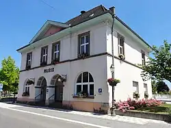 The town hall in Gries