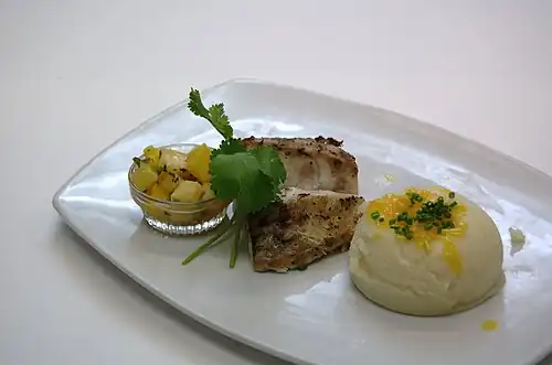 Grilled mahi-mahi