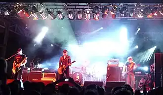 Image 46In 2002, Grinspoon performed at the Australian Record Industry Association Awards. (from 2000s in music)