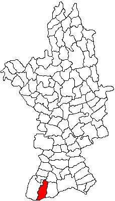 Location in Olt County