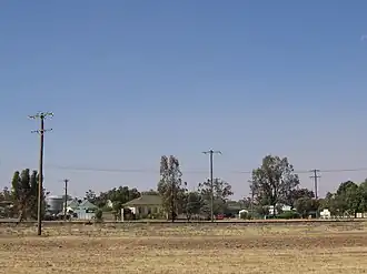 The town of Grong Grong