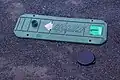 A ground golf start mat