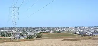 Looking south towards Grovedale from Highton